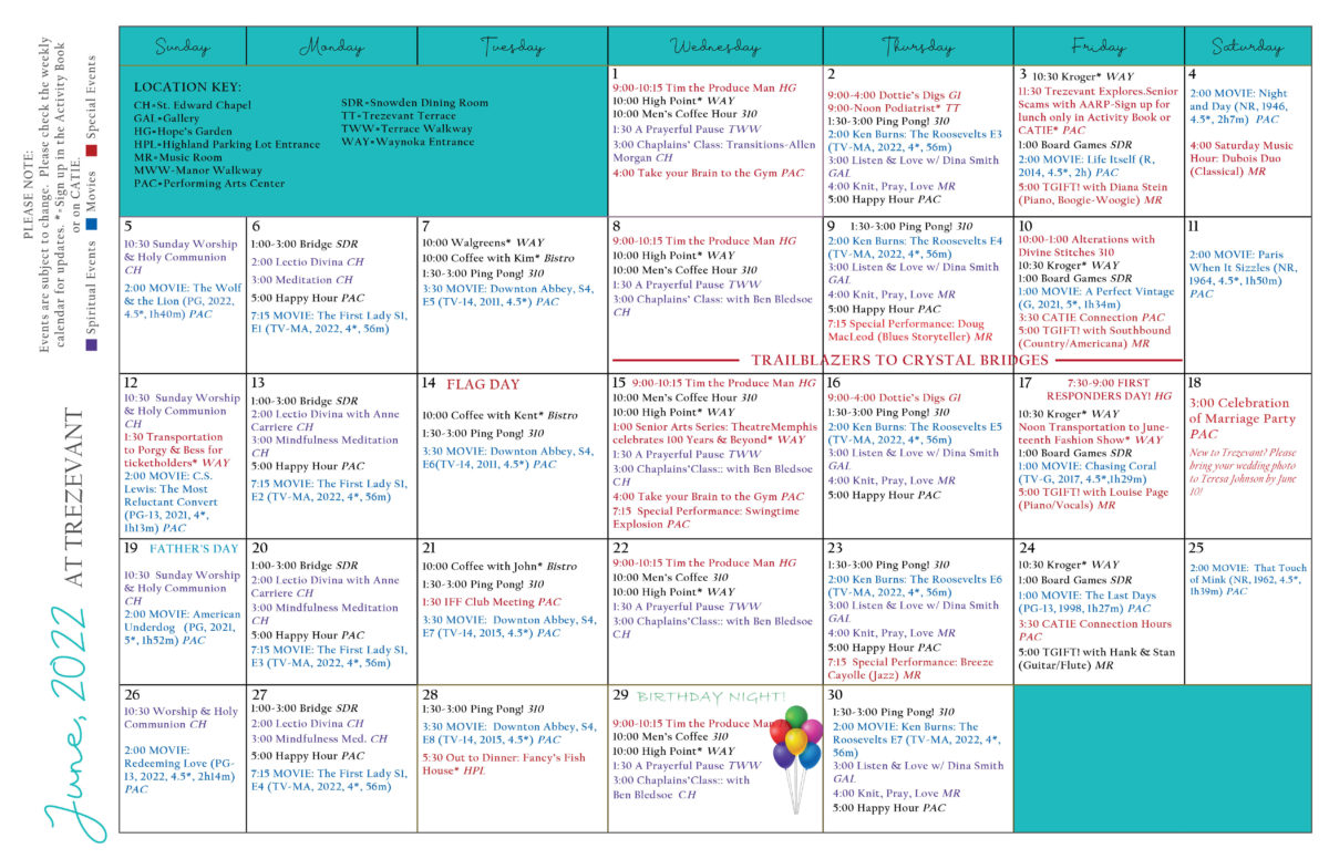 Trezevant Manor » Life at Trezevant